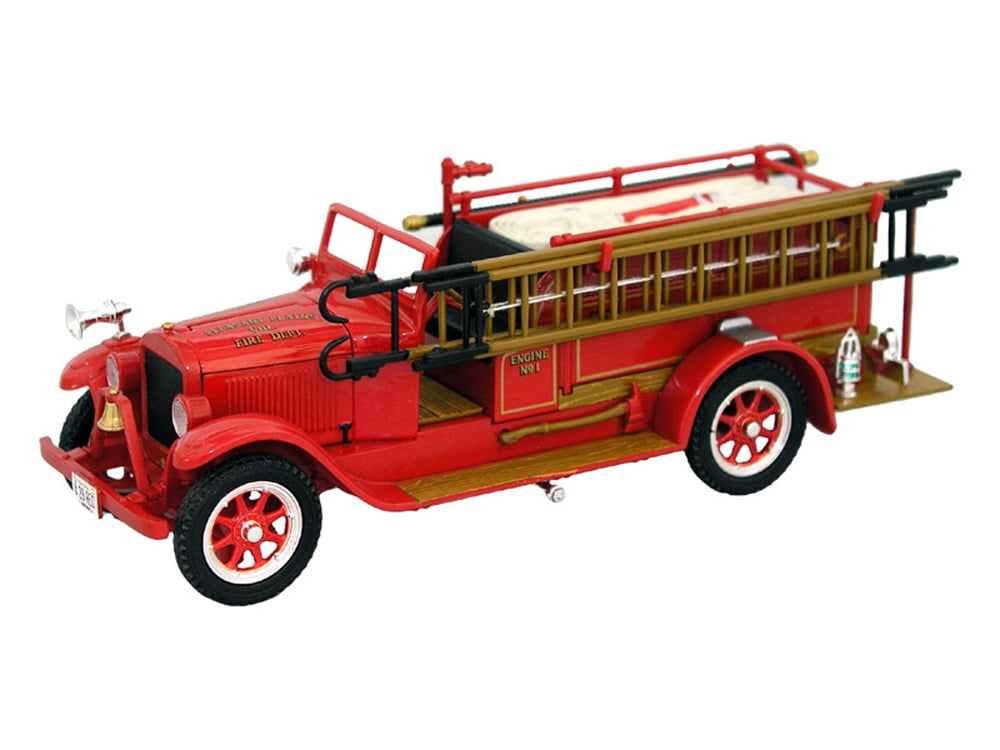 1928 Studebaker Fire Truck Ft. Wayne Fire Dept., Red - Signature 