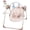 Sand Checker, variant on Tiny Marvels Baby Swing for Infants, Portable Infant Swing with 5 Swing Speeds, Soothing Music, Removable Toy Bar, Foldable Design, 5-Point Harness, Newborn to 9 Months, 6-20 lbs(Blush Bloom)