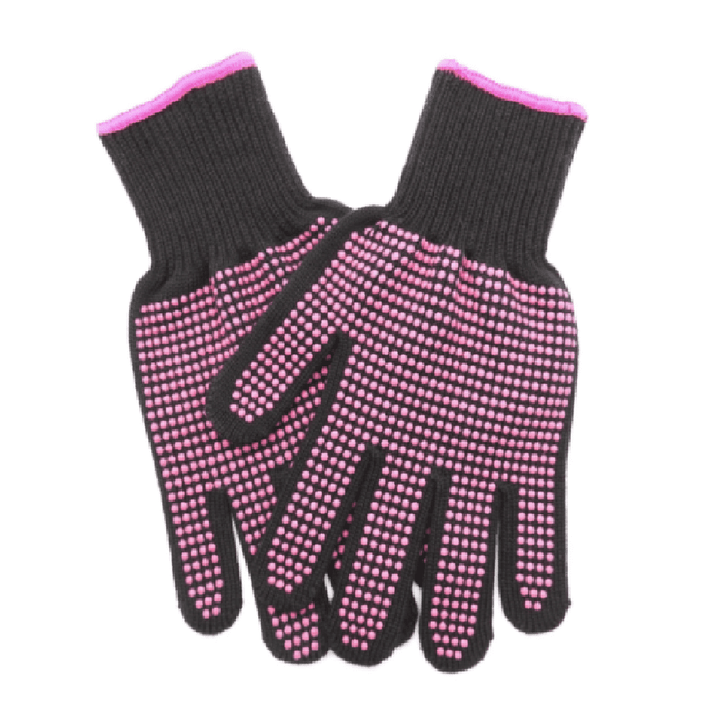 Heat Resistant Gloves Silicone Non-slip Gloves for Hair Styling Curling