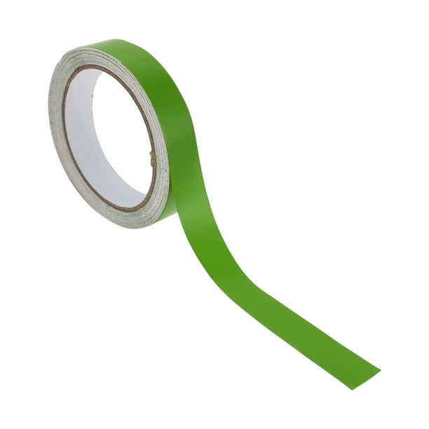 Cinta de rayas Unique Bargains 20mmx10m para coches, calcomanías de rayas para motocicletas y barcos, calcomanías DIY verde mate 1 pieza