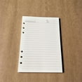 thumbnail image 1 of DEEPCRAFF Loose Leaf Paper for Notebook Beige 80 Sheets Smooth Writing for Daily Use, 1 of 7