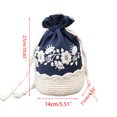 thumbnail image 3 of DIY Embroidery Flower Tree Purse Women Bag Needlework Sewing for Cross Stitch Chinese Style Coin Purses, 3 of 19