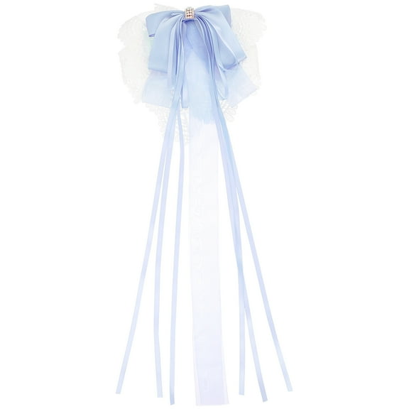 TABLZONE Hair Bows for Girls Bow Knot Hair Pin Lace Complement to Clothing for Women Celebration 1Pcs