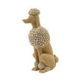 thumbnail image 4 of DOLITY Poodle Dog Statue 25.1cm Tall Poodle Sculpture for Desktop Wedding Bookshelf, 4 of 9