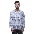 thumbnail image 1 of Atasi Indian Traditional Kurta For Men Keyhole Neck Short KurtaShirtFor Boys, 1 of 1