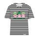 thumbnail image 4 of Camisetas Casuales de Mujer Nueva Moda Impresa Cuello Tripulado Manga Corta, Top Ligero para Diario Y Fiesta, 4 of 4