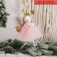 thumbnail image 3 of Merry Christmas 2024 Purple Angel Girl Doll Decorations 2023 Christmas Tree Pendant Decorated for Christmas Home Noel Natal, 3 of 5