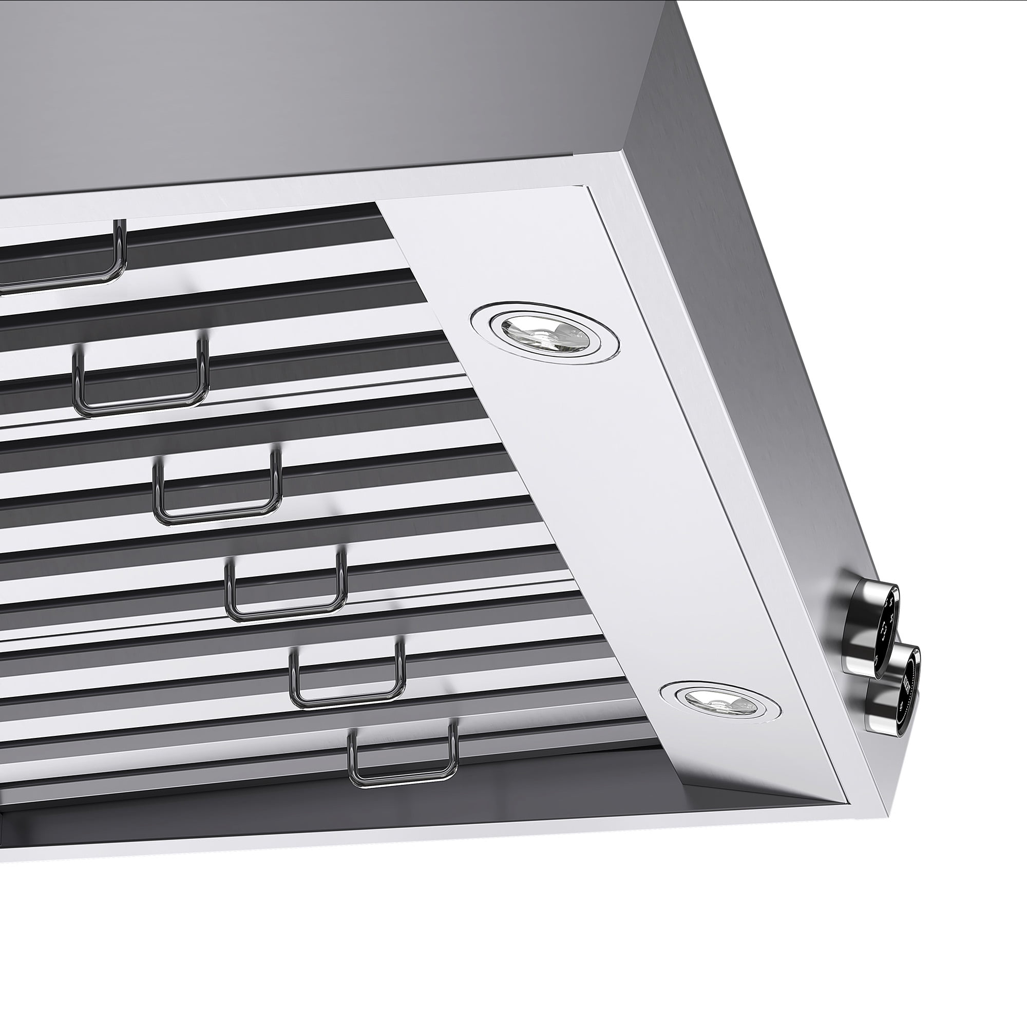 36 in. 900 CFM Under Cabinet Range Hood in Stainless Steel with Digital Controls
