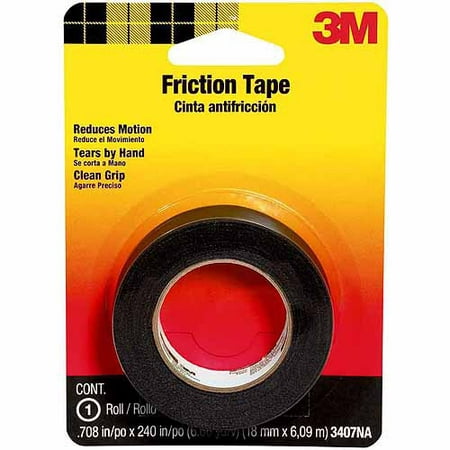 3M Friction Tape, 0.75 in x 240 in, 1 roll - Walmart.com