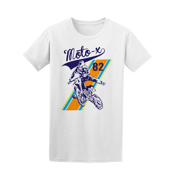 Motocross Vintage Design Tee Men's -Image by Shutterstock