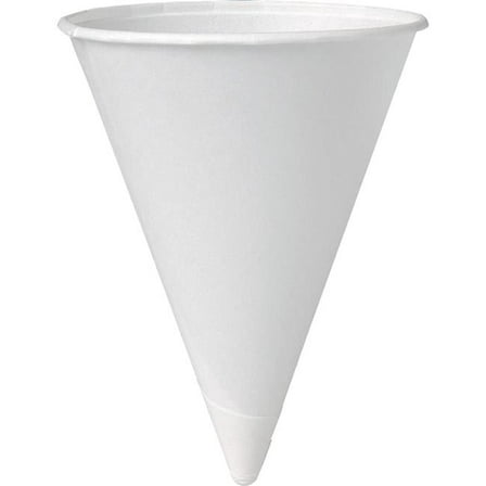 Solo Cup SCC4BR2050CT 4 oz Eco-Forward Paper Cone Water Cups