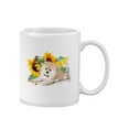 thumbnail image 2 of Pomeranian With Flowers Mug - Image by Shutterstock,, 2 of 4