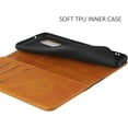 thumbnail image 5 of Galaxy S20 Wallet Case,Premium PU Leather Flip Folio Case with Card Slot,Case Pocket,Kickstand and Magnetic Closure TPU Shockproof Case for Samsung Galaxy S20,6.2" Khaki+Brown, 5 of 18