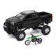 thumbnail image 1 of Camioneta Toyota Tundra a escala 1:32 de NewRay con moto Kawasaki, 1 of 1
