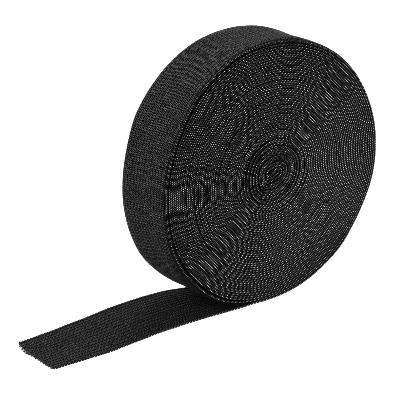 Elastic Bands for Sewing 1" 10 Yard Black Knit Elastic Spool High