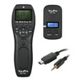 thumbnail image 1 of Amdohai YouPro MC-292 DC2 2.4G Wireless Remote Control LCD Timer Shutter Release Receiver 32 Channels for Nikon D750 D7200 D7100 D7000 D610 D600 D5500 D5300 D5200 D5100 D5000 D3300 D3200 D3100 D90, 1 of 7