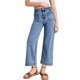 thumbnail image 1 of Pantalones vaqueros elegantes, rectos, de cintura alta, holgados, azul, talla 18, 1 of 7