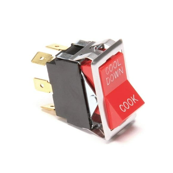Blodgett 6502 DPDT Interrupteur Rouge