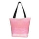 thumbnail image 1 of Balery Sparkly Pink Glitter Bolsa de Hombro con Diseño, Bolsa Grande y Duradera, Bolsa Versátil para Compras, 1 of 6