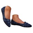 thumbnail image 3 of Xiaoxatg Leisure Women's Soft Sole Non Denim Flat Breathable On Lazy Shoes for Everyday Comfort and Style 9 Dark Blue, 3 of 6