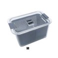thumbnail image 2 of Monstrate Adecuado para diferentes estilos de cocina, cajas de almacenamiento para nevera para cada decoración de cocina, contenedores de Organizadores de utensilios de cocina gris METRO, 2 of 6