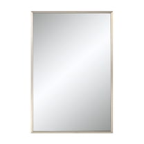 Renwil Pia 36" H x 24" W Wall Mirror, Yellow