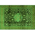 thumbnail image 1 of Ahgly Company Indoor Rectangle Medallion Green Traditional Area Rugs, 2' x 3', 1 of 1