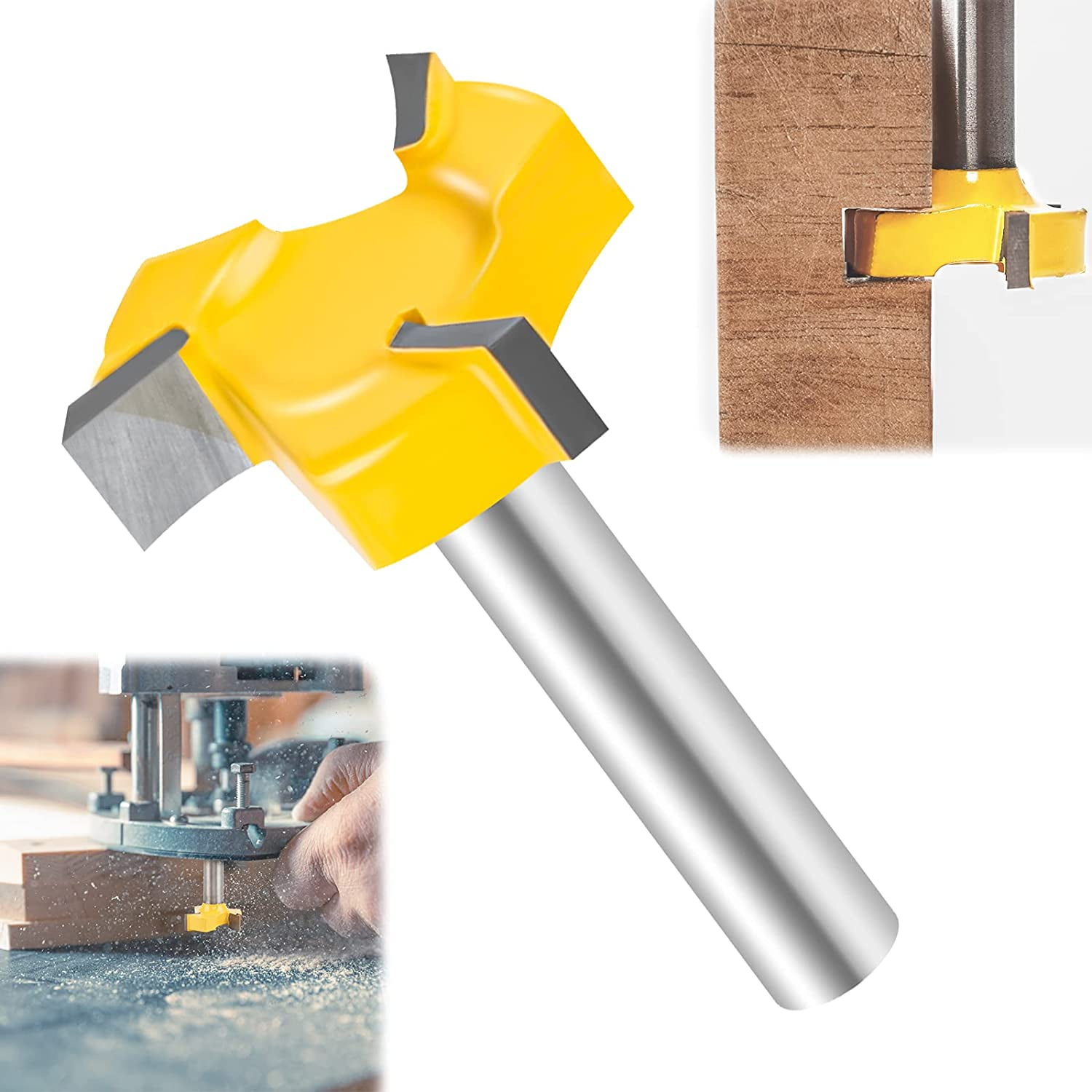 NUNADERNU Shank Wood Router Bit T 