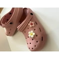 thumbnail image 3 of Women Eva Clogs in Pink with Flower Charm US Size 05, 3 of 4