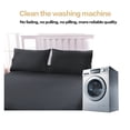 thumbnail image 4 of Sábana ajustable Funda de almohada Juego de fundas de colchón Home Hotel Juego de sábanas de poliéster Queen 4pcs / set Scienceny HA5199-03B, 4 of 7