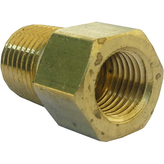 LASCO 17-6783 1/4-Inch Female Flare by 1/4-Inch Male Pipe Thread Brass Adapter
