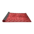 thumbnail image 2 of Ahgly Company Indoor Round Oriental Red Industrial Area Rugs, 3' Round, 2 of 4