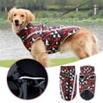 thumbnail image 2 of TIELUTT Reflective Thickened Winter Jacket Winter Medium and Large Warm Lined Overcoat Pet Clothes Hangers Pet Clothes Rack Small Pet Clothes Hangers Metal Pet Clothes Pet Clothes Hangers for Closet, 2 of 5