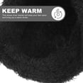 thumbnail image 5 of BESTOYARD Black Furry Clogs Insoles Warm Winter Comfortable for Shoes 2Pairs, 5 of 8