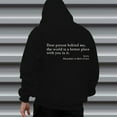 thumbnail image 6 of CONFREE Mens Hoodie Letter Prints Hoodies For Men Graphic Long Sleeve Casual Pullover Hooded Sweatshirts With Pockets, 6 of 8
