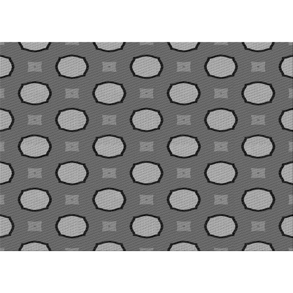 Ahgly Company Machine Washable Indoor Rectangle Transitional Gray Wolf Gray Area Rugs, 2' x 5'