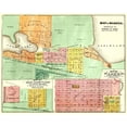 thumbnail image 2 of Andreas 14x12 Gold Ornate Wood Framed with Double Matting Museum Art Print Titled - Waseca, Wilton, East Janesville Minnesota, 2 of 4