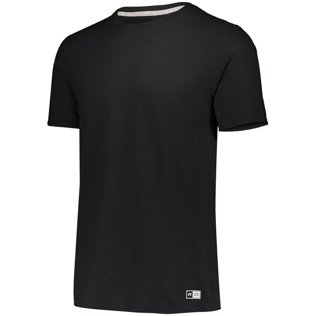 Russell Athletic Jeune Essentiel 60/40 Performance T-Shirt, M, Noir