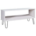 thumbnail image 1 of vidaXL Table Basse New York Blanc en Bois de Pin Massif, 1 of 3