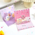 thumbnail image 4 of YAOMOBB Cute Cartoon Card Cute Cartoon Design 3D Birthday Greeting Card Adorable Wide Application Eco friendly, 4 of 6