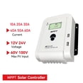 thumbnail image 2 of MPPT 60A 40A 20A Solar Charger Controller 12V 24V Auto Battery Solar Panel, 2 of 6