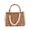 c, variant on DEBGFS Fashion Straw Bags for Women Beach Rattan Woven Tote Handbags Ladies Summer Top-handle Bags Hobo Purse with Pearl Ornaments(C),c