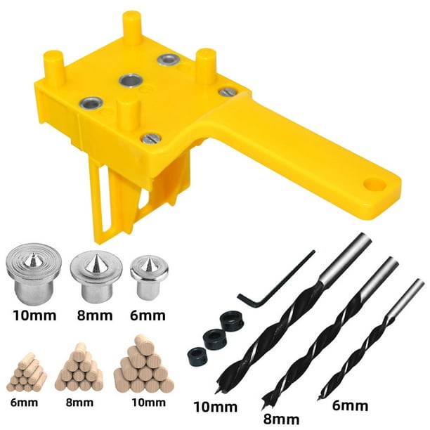 Gabarits De Perçage Cheville, Guide Centreur Tourillon Bois