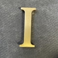 thumbnail image 1 of Pegatina de Latón Soild Letras Inglesas de Metal Autoadhesivas Números de Puerta Decoración, 1 of 9
