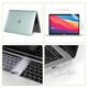 thumbnail image 3 of Crystal Green Case Keyboard Cover Screen Protector For Laptop Macbook Air 13 Inch M1 A2337 A2179 ws, 3 of 3