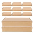 thumbnail image 2 of Cajas de envío pequeñas de 20 piezas, caja de cartón corrugado, correo publicitario para envío, embalaje y almacenamiento, 2 of 6