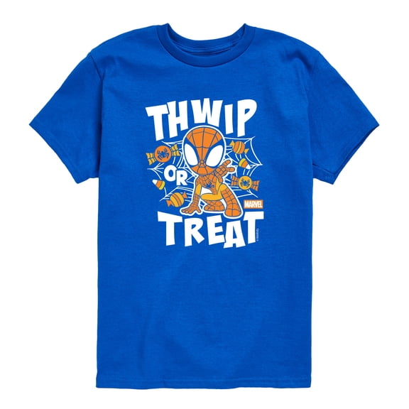 Spider-Man - Thwip Or Treat Toddler Boys' Toddler Short Sleeve Graphic T-Shirt