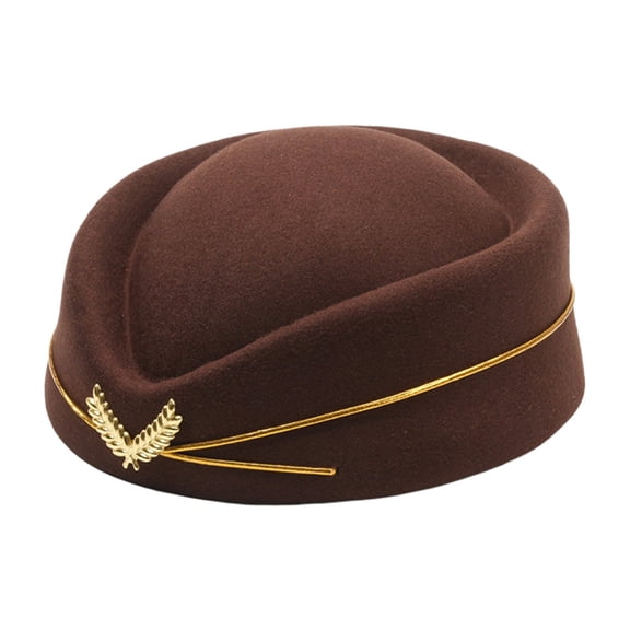 Beret Hats for Women Fashion Plane Cap Imitation Stage Perm Ladies Cap Warm Beret Coffee