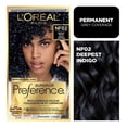 thumbnail image 1 of L'Oreal Paris Superior Preference Permanent Hair Color, Oil-in-Gel, Deepest Indigo, 1 unit, 1 of 11
