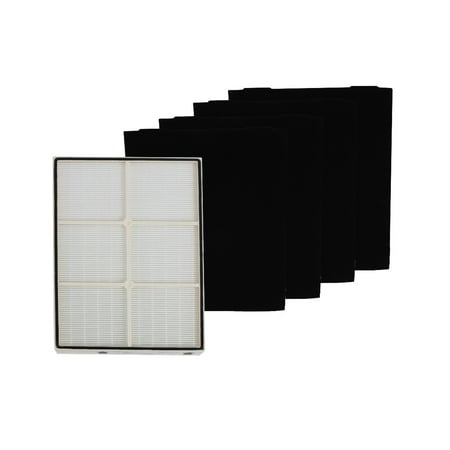 

COMPLETE SET for Whirlpool Whispure Air Purifiers includes 1 HEPA Filter & 4 Carbon Pre-Filters (Large)